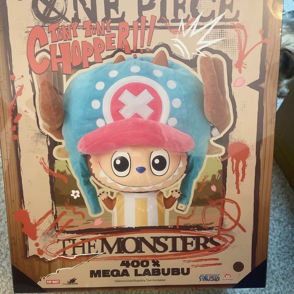 Authentic Labubu Mega 400% Tony Tony Chopper - Picture 3 of 8